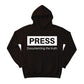 The Press as a Record of Truth Printed Hoodie-PW5117