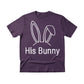 His Bunny Easter Printed Tshirt-PW603