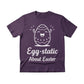 Egg Static About Easter Printed Tshirt-PW604