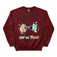 Hop On Trend Easter Printed Sweatshirt - PW591