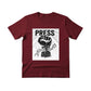 Break the Chain, The Power of the Press Printed TShirt-PW5121