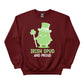 Irish Spud And Proud Printed Saint Patrick's Day Sweatshirt - PW617