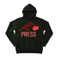 A Bird, a Bloom, and the Press Printed Hoodie-PW5122