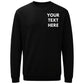 Custom Text Printed Workwear Sweatshirt