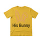 His Bunny Easter Printed Tshirt-PW603