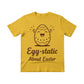 Egg Static About Easter Printed Tshirt-PW604