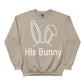His Bunny Easter Printed Sweatshirt - PW603