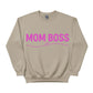 Mom Boss Mother's Day Printed Sweatshirt - PW567