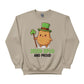 Irish Spud And Proud Printed Saint Patrick's Day Sweatshirt - PW617
