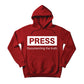 The Press as a Record of Truth Printed Hoodie-PW5117