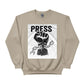 Break the Chain, The Power of the Press Printed Sweatshirt-PW5121