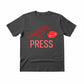 A Bird, a Bloom, and the Press Printed TShirt-PW5122