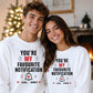 Trendy Favourite Notification Personalised For him For her gift sweatshirt