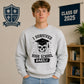 Edgy I Survived High School School Leavers sweatshirt