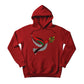 Leaf of Hope and Freedom for Palestine Press Printed Hoodie-PW5126