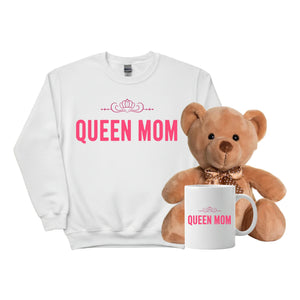 Queen Mom Mother's Day Gift Bundle with Sweatshirt- PW568