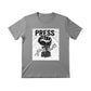 Break the Chain, The Power of the Press Printed TShirt-PW5121