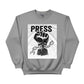 Break the Chain, The Power of the Press Printed Sweatshirt-PW5121
