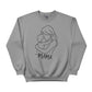 Love Mama Sketch Printed Mother's Day Sweatshirt - PW553