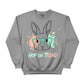 Hop On Trend Easter Printed Sweatshirt - PW591