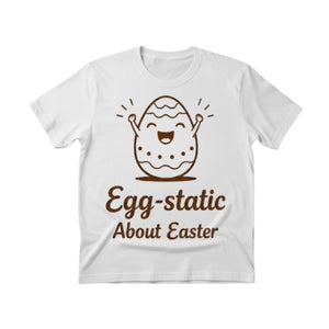 Egg Static About Easter Printed Tshirt-PW604