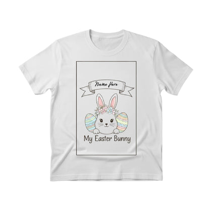 Mama Here My Easter Bunny Printed Tshirt-PW605