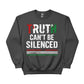 Truth Can't Be Silenced Press Printed Sweatshirt-PW5109
