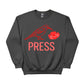 A Bird, a Bloom, and the Press Printed Sweatshirt-PW5122