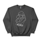 Love Mama Sketch Printed Mother's Day Sweatshirt - PW553