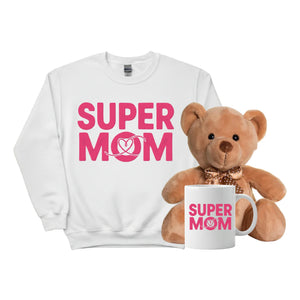 I'm a Super Mom Mother's Day Gift Bundle with Sweatshirt- PW564