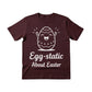 Egg Static About Easter Printed Tshirt-PW604