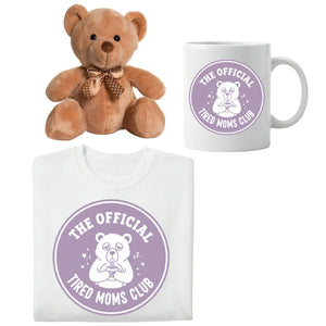 The Official Tired Mom Club Mother's Day Gift Bundle with Sweatshirt- PW552