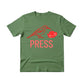A Bird, a Bloom, and the Press Printed TShirt-PW5122