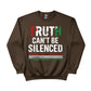 Truth Can't Be Silenced Press Printed Sweatshirt-PW5109