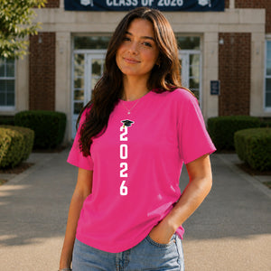 Custom Class Year School Leavers Ladies Fit T-Shirt