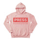 The Press as a Record of Truth Printed Hoodie-PW5117