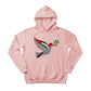 Leaf of Hope and Freedom for Palestine Press Printed Hoodie-PW5126