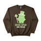 Irish Spud And Proud Printed Saint Patrick's Day Sweatshirt - PW617