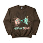 Hop On Trend Easter Printed Sweatshirt - PW591
