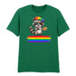 Artistic Raccoon Pride Theme Pride Month Unisex T-Shirt