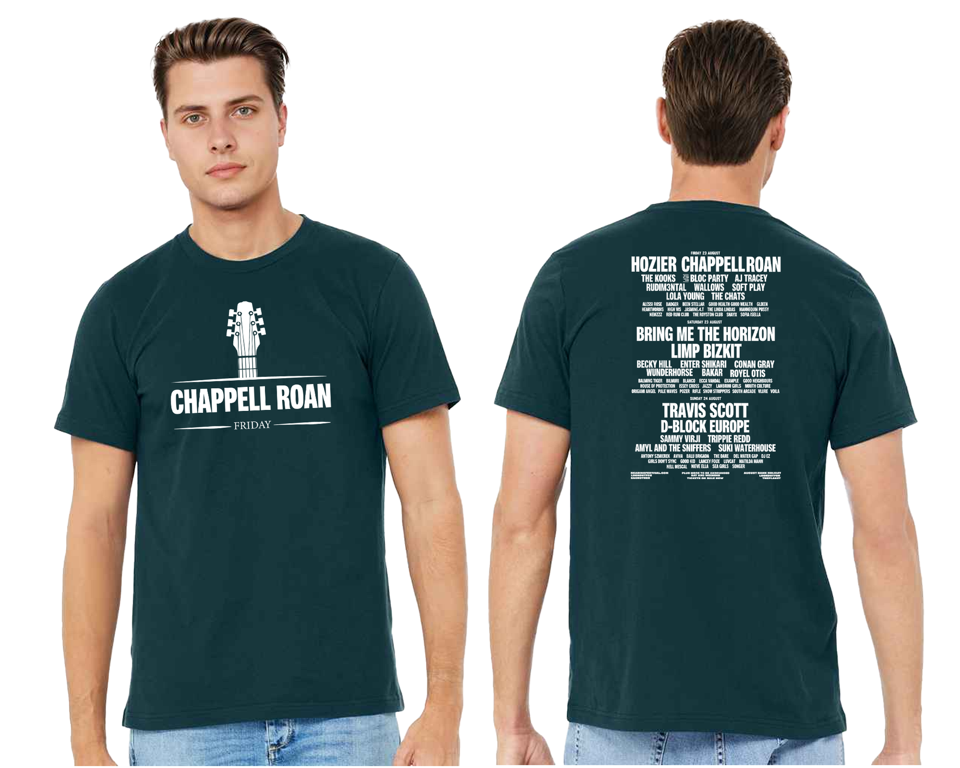Chappell Roan Friday T-Shirt, Reading & Leeds Festival Printed Unisex Crew Neck Tee, Retail Fit Top M8471