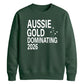 Aussie Gold Dominating Women Cricket Sweatshirt - T20 Womens World Cup Sweatshirt Australia