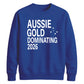 Aussie Gold Dominating Women Cricket Sweatshirt - T20 Womens World Cup Sweatshirt Australia