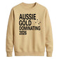 Aussie Gold Dominating Women Cricket Sweatshirt - T20 Womens World Cup Sweatshirt Australia