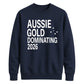 Aussie Gold Dominating Women Cricket Sweatshirt - T20 Womens World Cup Sweatshirt Australia