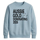 Aussie Gold Dominating Women Cricket Sweatshirt - T20 Womens World Cup Sweatshirt Australia
