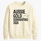 Aussie Gold Dominating Women Cricket Sweatshirt - T20 Womens World Cup Sweatshirt Australia