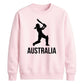 Australia Womens Outline Women Cricket Sweatshirt - T20 Womens World Cup Sweatshirt Australia