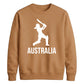 Australia Womens Outline Women Cricket Sweatshirt - T20 Womens World Cup Sweatshirt Australia