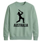 Australia Womens Outline Women Cricket Sweatshirt - T20 Womens World Cup Sweatshirt Australia